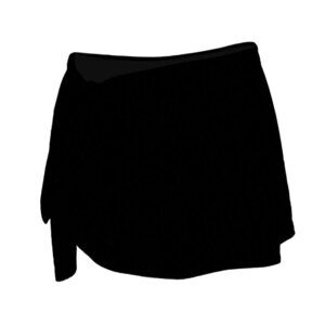 Women's Black Sarong